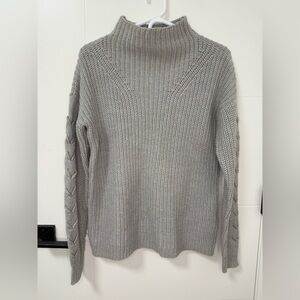 Cozy Gray Women's Knit Sweater